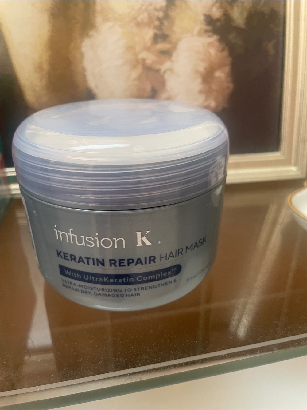 Infusion K Keratin Repair Hair Mask - Blue